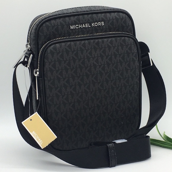 Michael Kors Bags Michael Kors Md Flight Crossbody Bag Black Poshmark